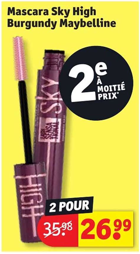 burgundy mascara kruidvat